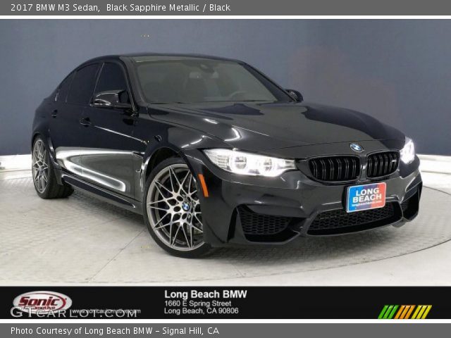 2017 BMW M3 Sedan in Black Sapphire Metallic