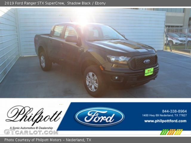 2019 Ford Ranger STX SuperCrew in Shadow Black