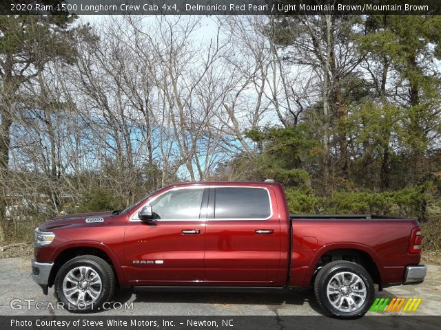 2020 Ram 1500 Longhorn Crew Cab 4x4 in Delmonico Red Pearl