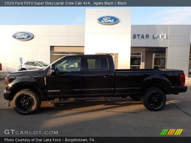 2020 Ford F350 Super Duty Lariat Crew Cab 4x4 in Agate Black