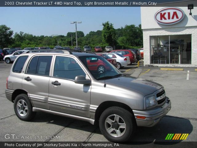 2003 Chevrolet Tracker LT 4WD Hard Top in Light Bronzemist Metallic