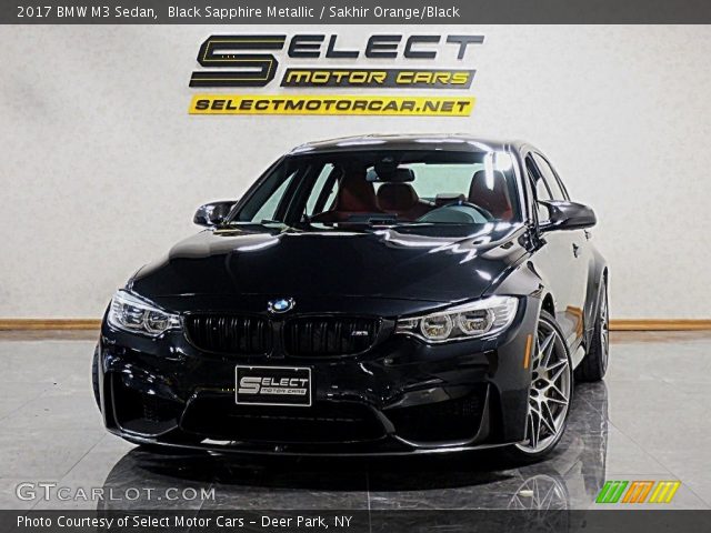 2017 BMW M3 Sedan in Black Sapphire Metallic