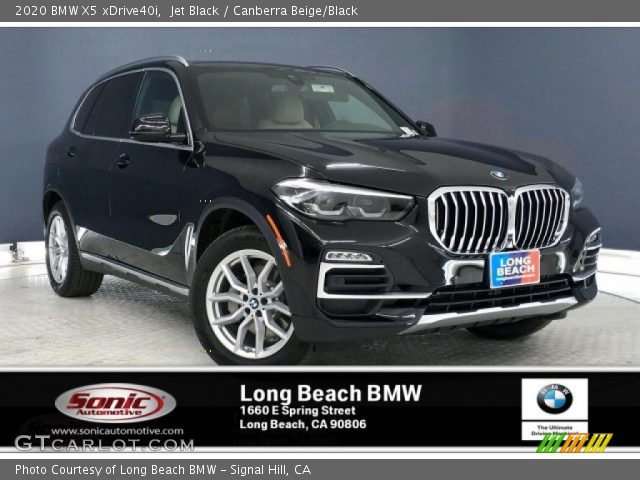 2020 BMW X5 xDrive40i in Jet Black