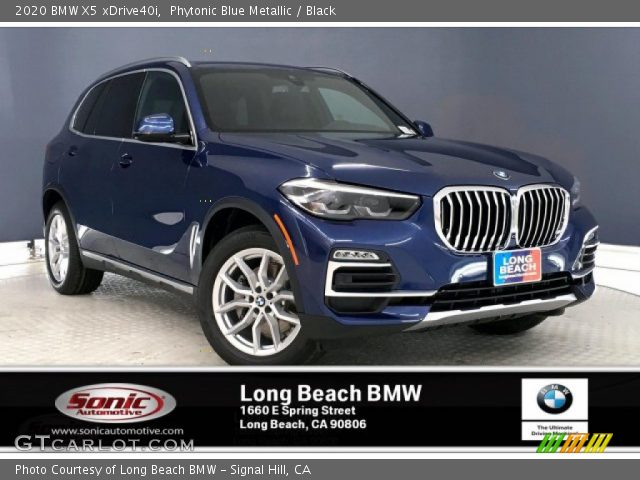 2020 BMW X5 xDrive40i in Phytonic Blue Metallic