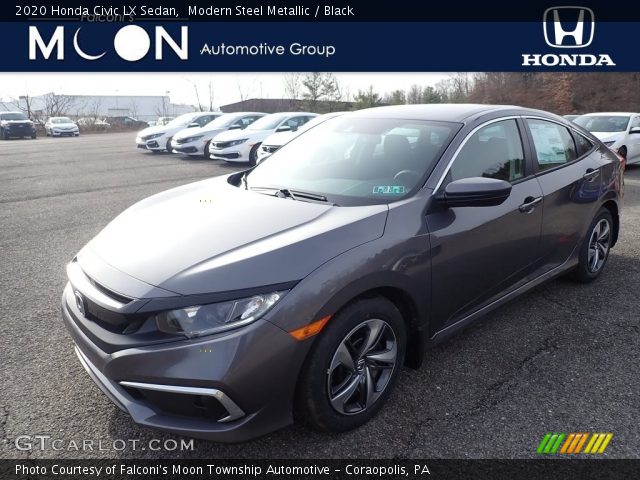 2020 Honda Civic LX Sedan in Modern Steel Metallic