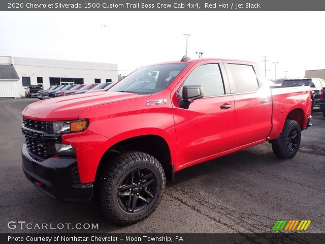 2020 Chevrolet Silverado 1500 Custom Trail Boss Crew Cab 4x4 in Red Hot