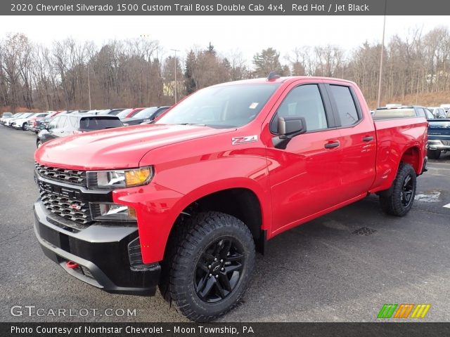 2020 Chevrolet Silverado 1500 Custom Trail Boss Double Cab 4x4 in Red Hot