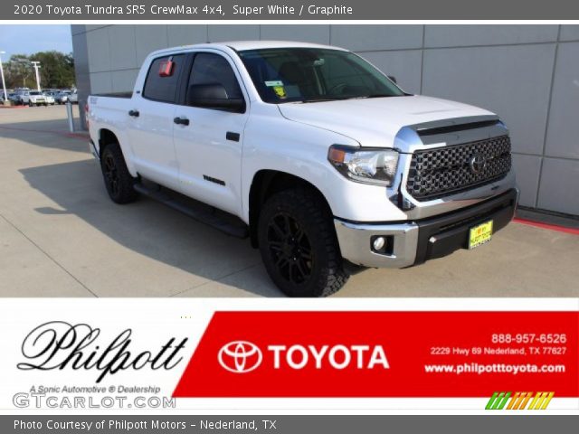 2020 Toyota Tundra SR5 CrewMax 4x4 in Super White
