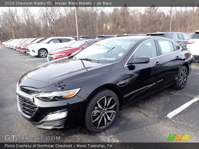 2020 Chevrolet Malibu RS in Mosaic Black Metallic