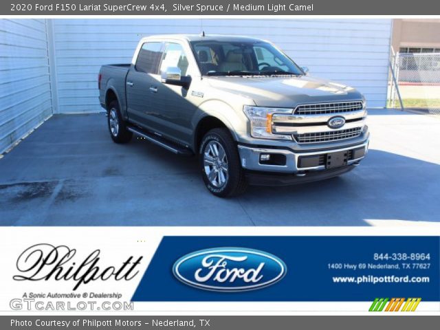 2020 Ford F150 Lariat SuperCrew 4x4 in Silver Spruce