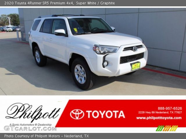 2020 Toyota 4Runner SR5 Premium 4x4 in Super White