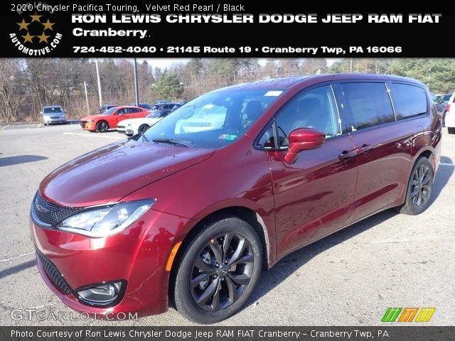 2020 Chrysler Pacifica Touring in Velvet Red Pearl