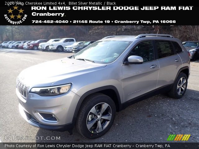 2020 Jeep Cherokee Limited 4x4 in Billet Silver Metallic