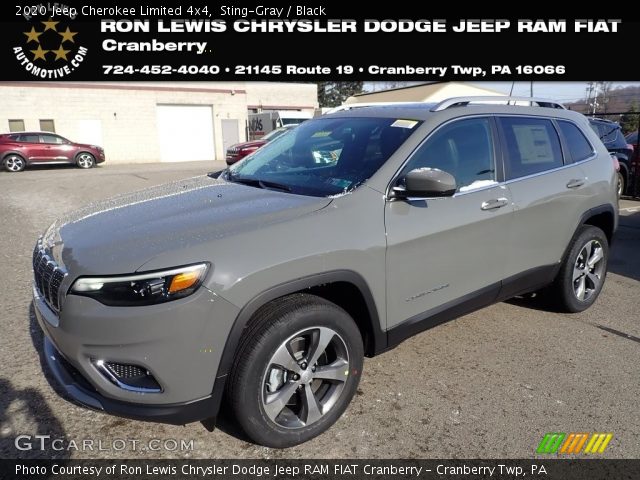 2020 Jeep Cherokee Limited 4x4 in Sting-Gray