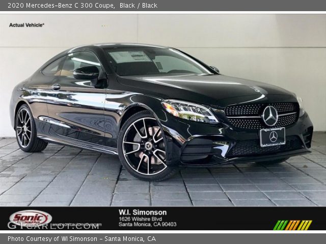 2020 Mercedes-Benz C 300 Coupe in Black