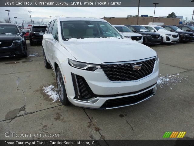 2020 Cadillac XT6 Premium Luxury in Crystal White Tricoat