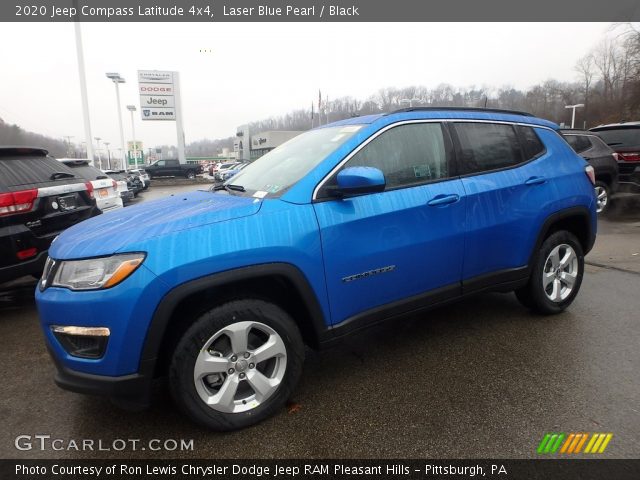 2020 Jeep Compass Latitude 4x4 in Laser Blue Pearl