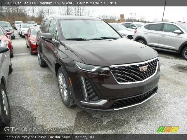 2020 Cadillac XT6 Premium Luxury AWD in Garnet Metallic