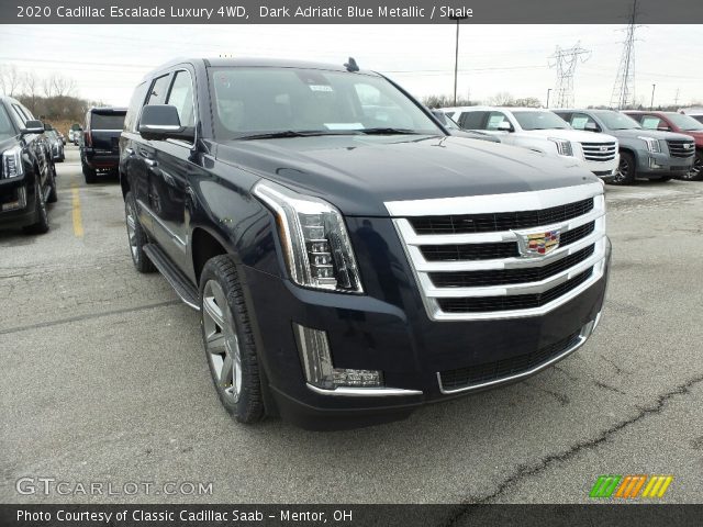 2020 Cadillac Escalade Luxury 4WD in Dark Adriatic Blue Metallic