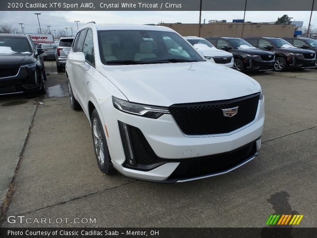 2020 Cadillac XT6 Sport AWD in Crystal White Tricoat