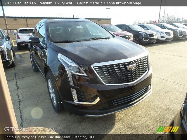 2020 Cadillac XT5 Premium Luxury AWD in Garnet Metallic