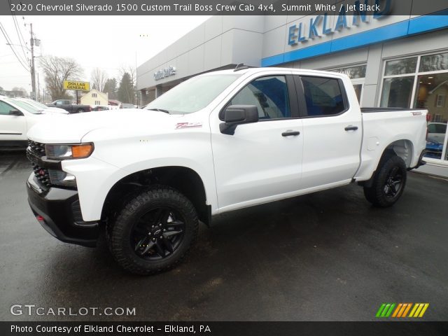 2020 Chevrolet Silverado 1500 Custom Trail Boss Crew Cab 4x4 in Summit White