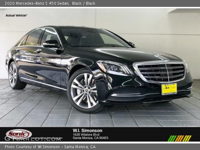 2020 Mercedes-Benz S 450 Sedan in Black