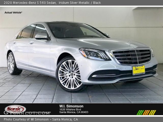 2020 Mercedes-Benz S 560 Sedan in Iridium Silver Metallic