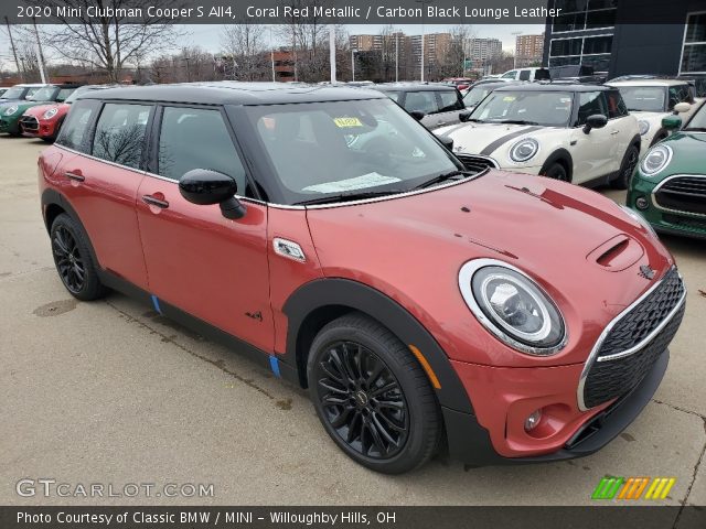 2020 Mini Clubman Cooper S All4 in Coral Red Metallic