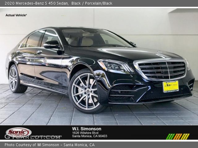 2020 Mercedes-Benz S 450 Sedan in Black