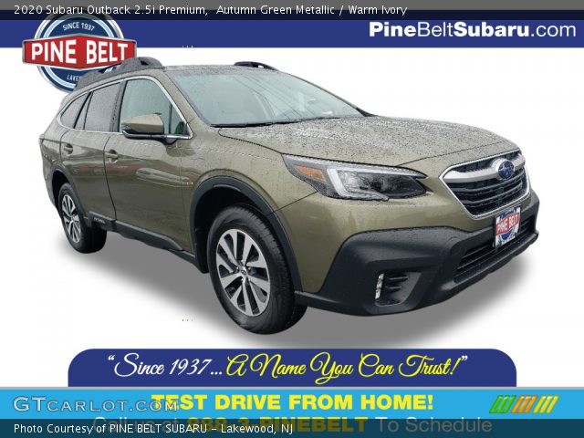 2020 Subaru Outback 2.5i Premium in Autumn Green Metallic