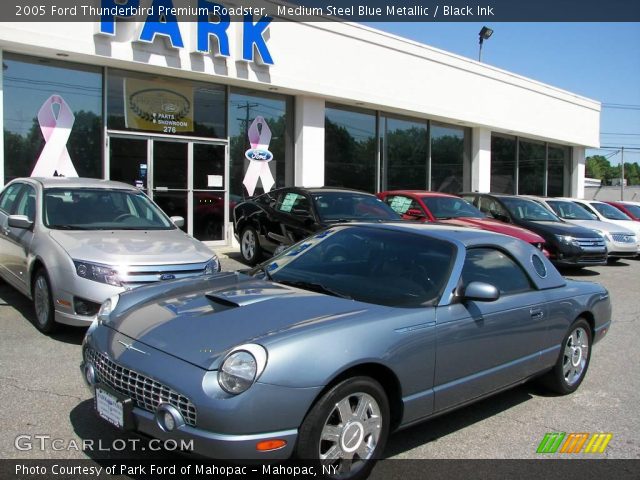 2005 Ford Thunderbird Premium Roadster in Medium Steel Blue Metallic