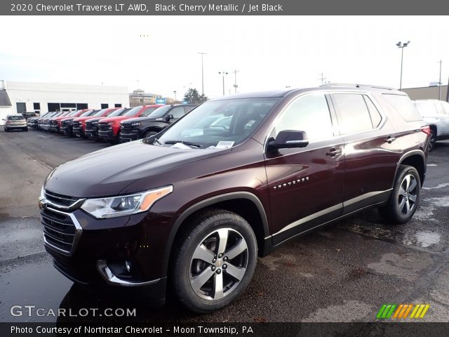 2020 Chevrolet Traverse LT AWD in Black Cherry Metallic
