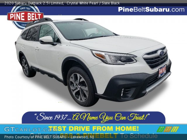 2020 Subaru Outback 2.5i Limited in Crystal White Pearl