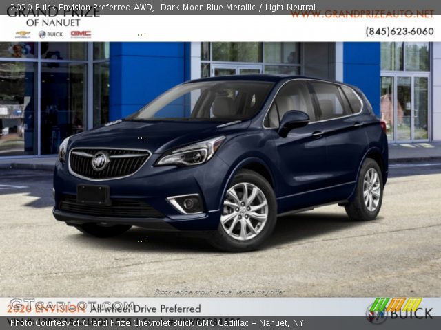 2020 Buick Envision Preferred AWD in Dark Moon Blue Metallic