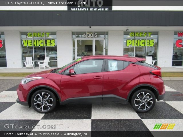 2019 Toyota C-HR XLE in Ruby Flare Pearl