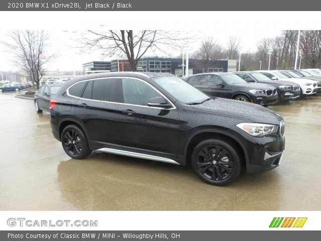 2020 BMW X1 xDrive28i in Jet Black