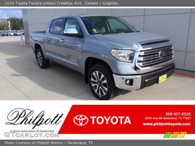 2020 Toyota Tundra Limited CrewMax 4x4 in Cement