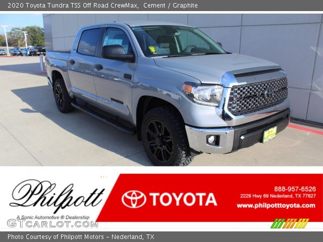 2020 Toyota Tundra TSS Off Road CrewMax in Cement