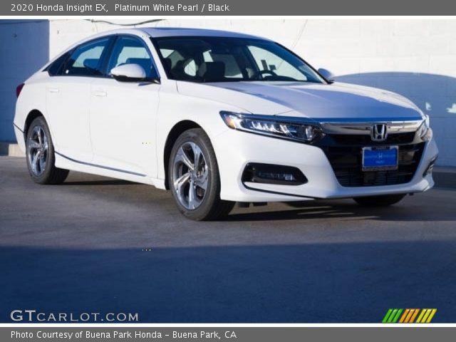 2020 Honda Insight EX in Platinum White Pearl