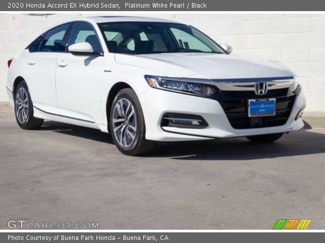 2020 Honda Accord EX Hybrid Sedan in Platinum White Pearl