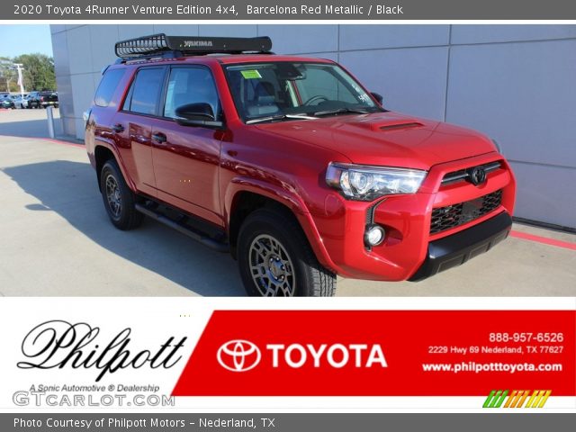 2020 Toyota 4Runner Venture Edition 4x4 in Barcelona Red Metallic