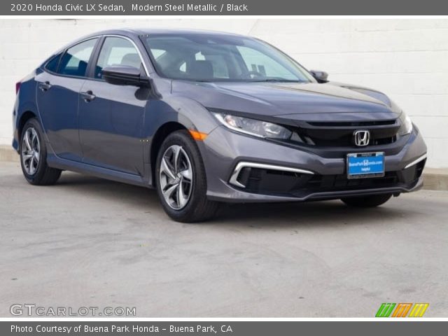 2020 Honda Civic LX Sedan in Modern Steel Metallic