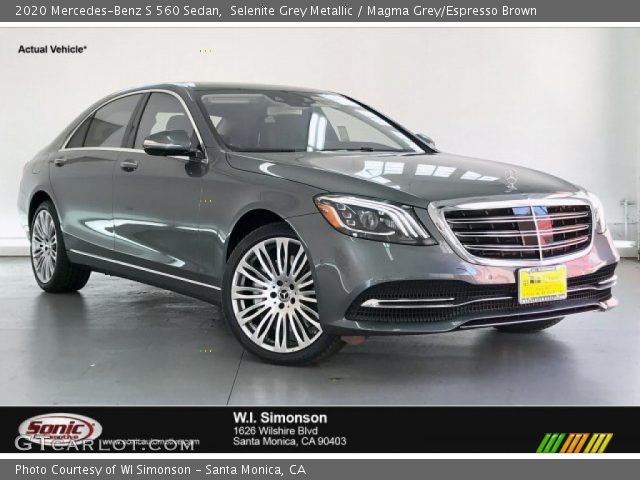 2020 Mercedes-Benz S 560 Sedan in Selenite Grey Metallic