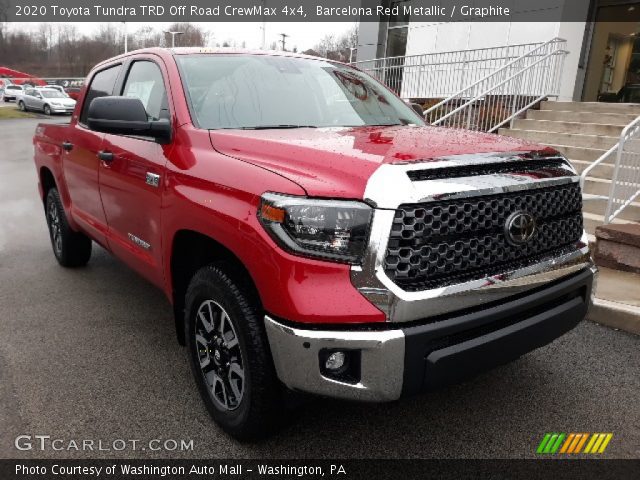 2020 Toyota Tundra TRD Off Road CrewMax 4x4 in Barcelona Red Metallic