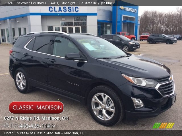2020 Chevrolet Equinox LT AWD in Midnight Blue Metallic