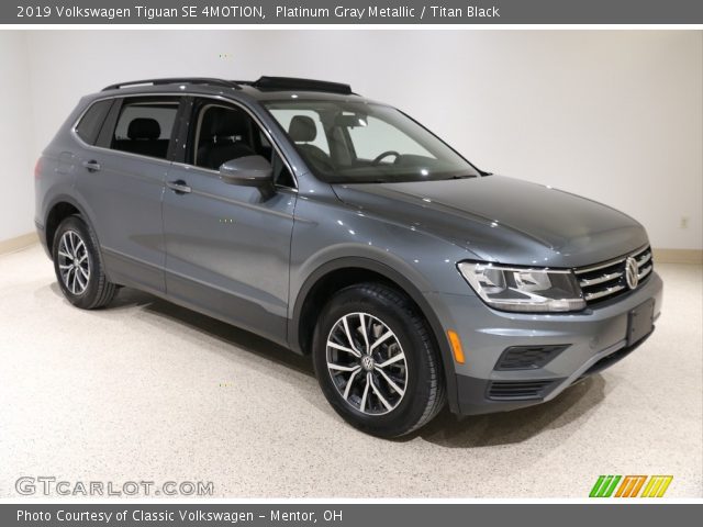 2019 Volkswagen Tiguan SE 4MOTION in Platinum Gray Metallic