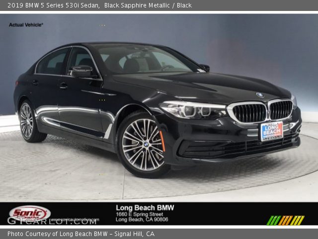 2019 BMW 5 Series 530i Sedan in Black Sapphire Metallic