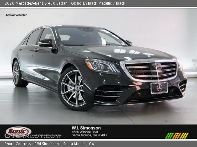 2020 Mercedes-Benz S 450 Sedan in Obsidian Black Metallic