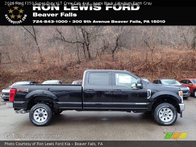 2020 Ford F350 Super Duty XLT Crew Cab 4x4 in Agate Black